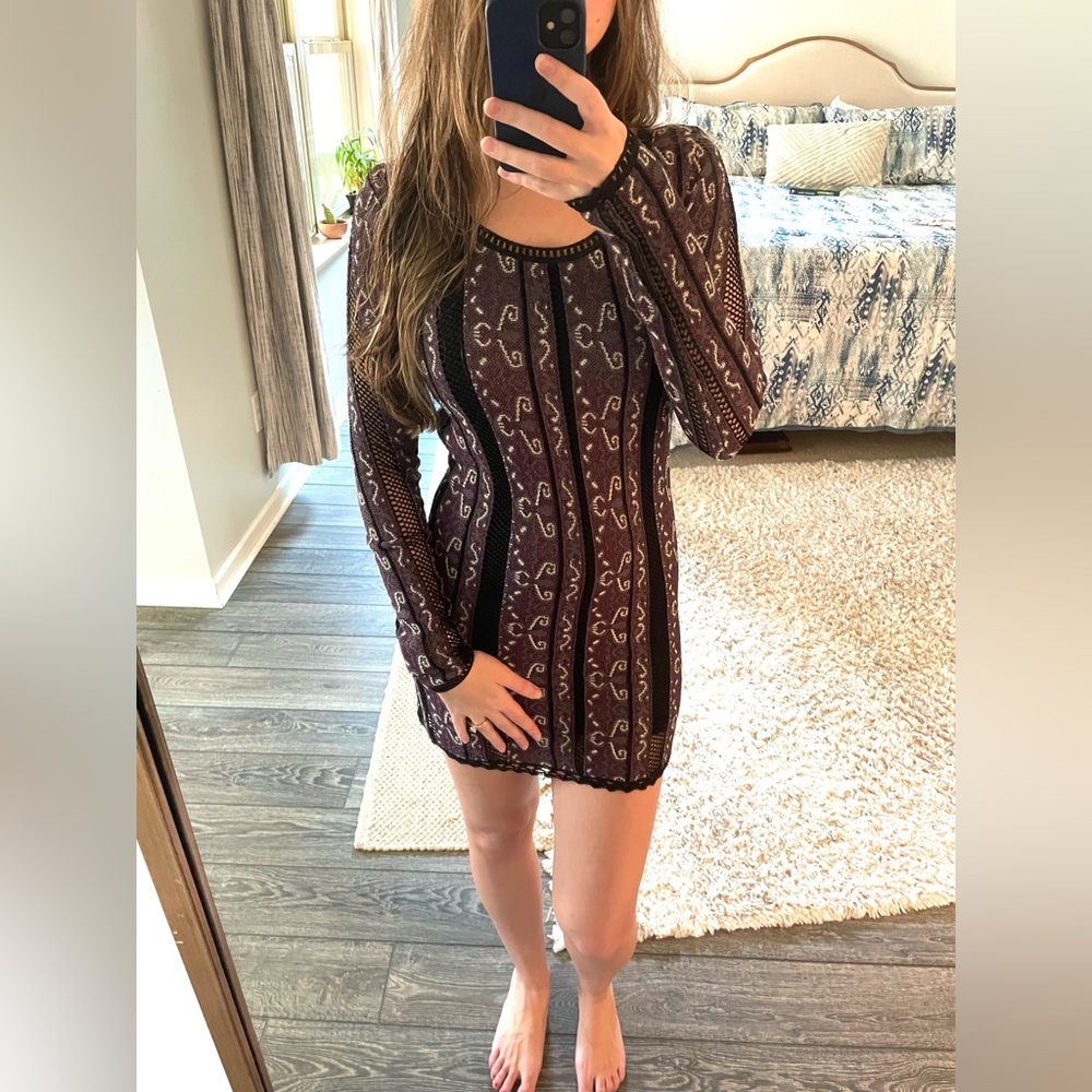 Free People Sweater Mini Dress